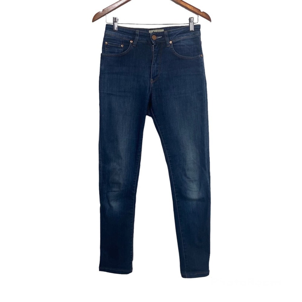 ACNE Women Needle Slow Slim Skinny Stretch Jeans Size W27 L32